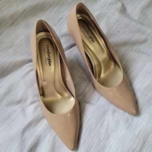 Comfort plus nude heels